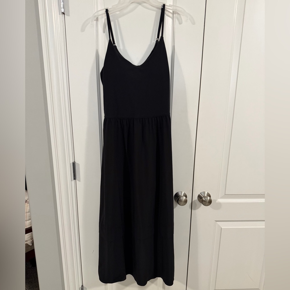 Athleta Black Maxi Dress